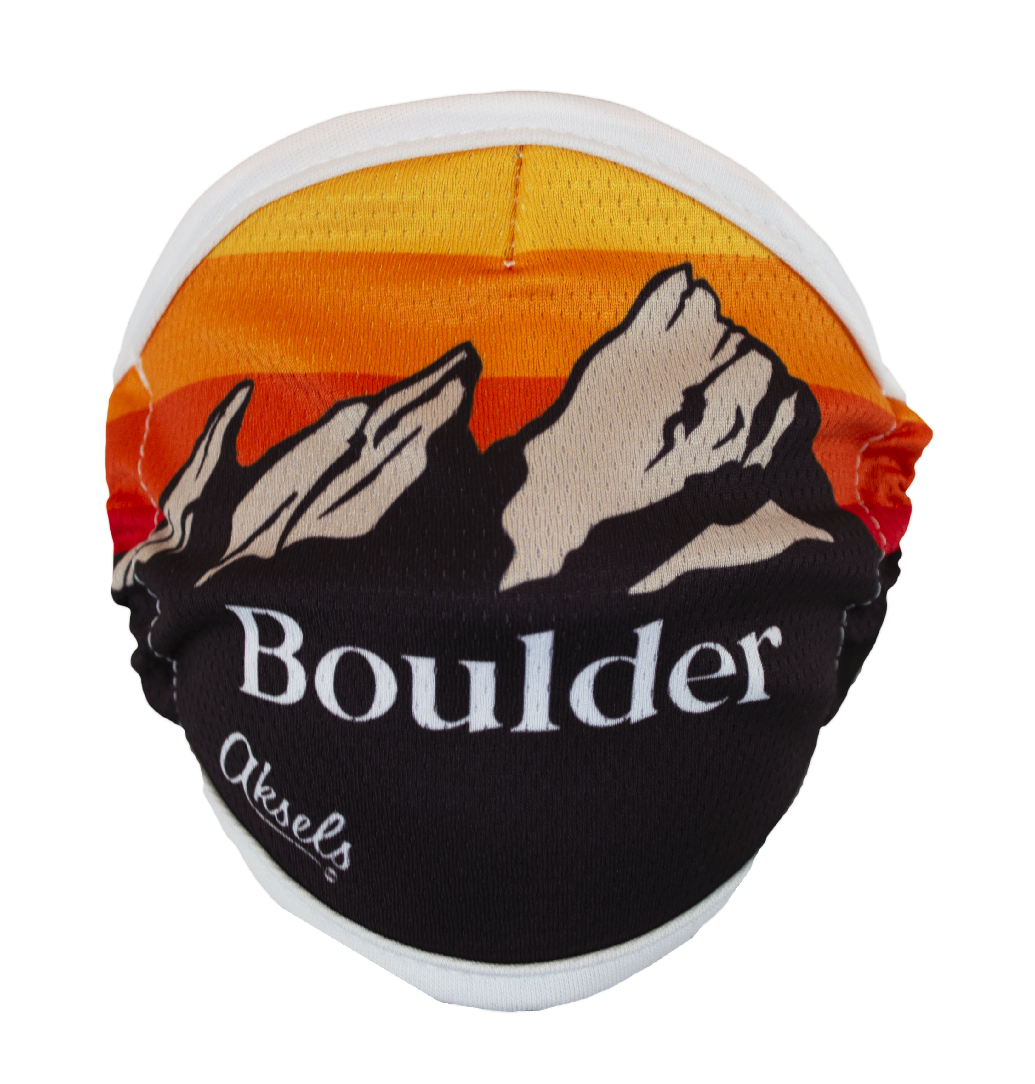 Boulder Flatirons Facemask